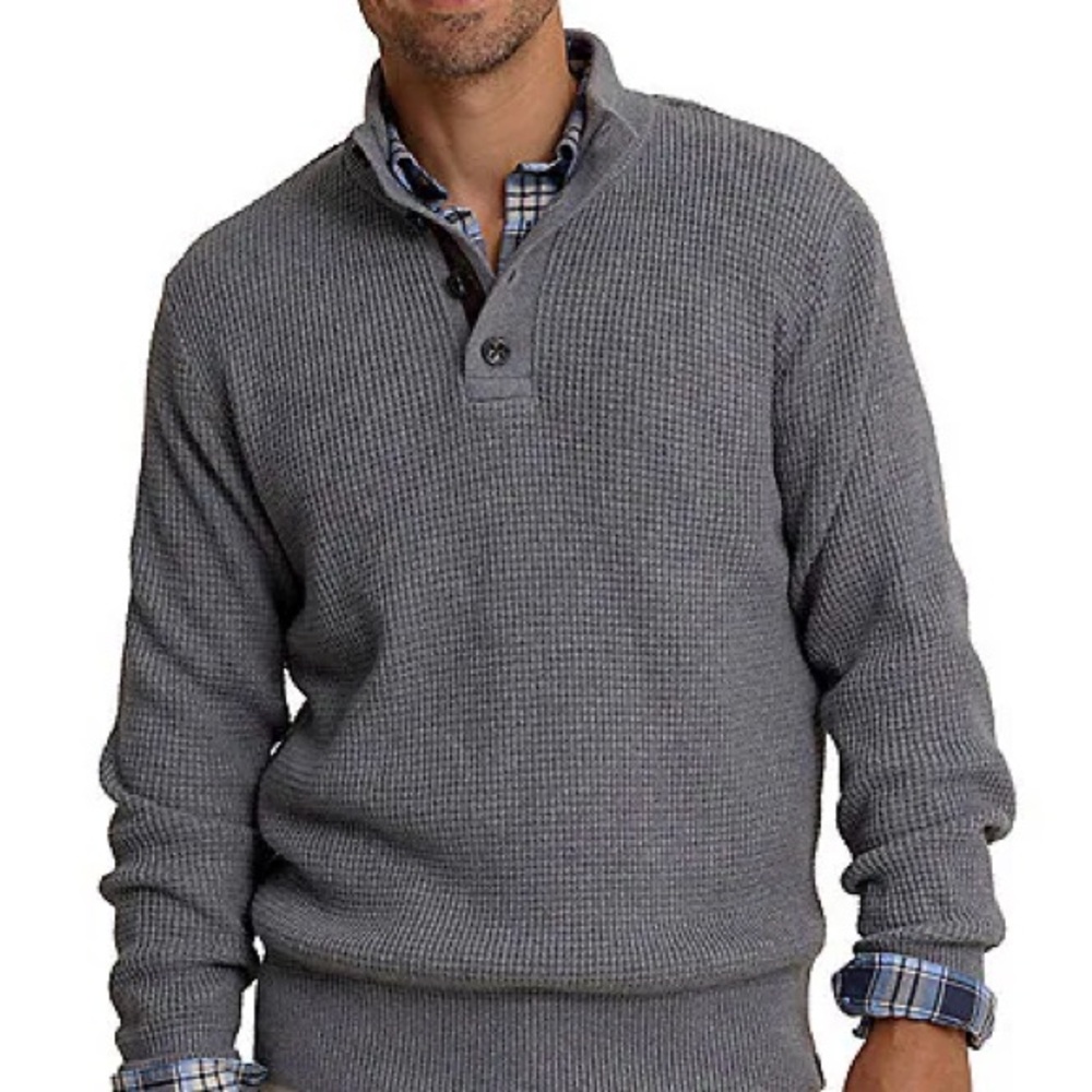 Daniel Cremieux Men's BLACK Zip-Up Sweater